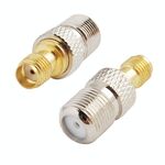 Adattatore connettore SMA femmina a femmina F.