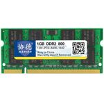 XIEDE X026 DDR2 800 MHz 1 GB Modulo RAM di memoria di compatibilità generale completa per laptop