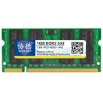 XIEDE X028 DDR2 533 MHz 1 GB Modulo RAM di memoria di compatibilità generale completa per laptop