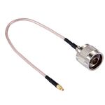 Cavo da 15 cm MMCX a N maschio RG316