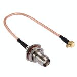 Cavo da 15 cm TNC femmina a MCX maschio con gomito a 90 gradi RG316
