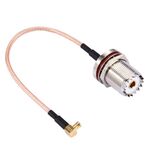 Cavo da 15 cm UHF femmina a MCX maschio a gomito a 90 gradi RG316