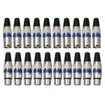 Connettore presa XLR a 10 coppie maschio + femmina Jack Mic Jack