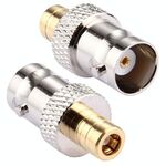 Connettore femmina BNC da 2 pezzi a femmina SMB