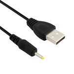 Cavo di alimentazione da USB maschio a CC 2,5 x 0,7 mm, lunghezza: 120 cm