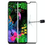 Pellicola in vetro temperato a schermo intero 3D 9H per LG G8 ThinQ (nero)