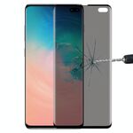Pellicola in vetro temperato a schermo intero antiriflesso curvo 9H 3D per Galaxy S10 Plus