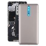Coperchio posteriore della batteria con obiettivo della fotocamera e tasti laterali per Nokia 8 (oro)