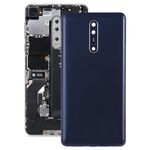Coperchio posteriore della batteria con obiettivo della fotocamera e tasti laterali per Nokia 8 (blu)