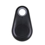 Portachiavi portachiavi cane gatto localizzatore GPS per bambini portachiavi anti smarrimento Smart Search Bluetooth tracker tag (nero)
