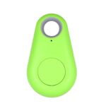 Portachiavi portachiavi cane gatto localizzatore GPS per bambini portachiavi anti smarrimento Smart Search Bluetooth tracker tag (verde)