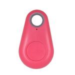 Portachiavi portachiavi cane gatto localizzatore GPS per bambini portachiavi anti smarrimento Smart Search Bluetooth tracker tag (rosso)