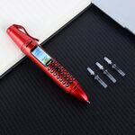 Telefono cellulare AK007., Riduzione remota multifunzione Riduzione del rumore Penna di registrazione del retro-clip con schermo a colori da 0,96 pollici, Dual SIM Dual Standby, Supporto Bluetooth, GSM, Luce a LED, Scrittura a mano (Rosso)
