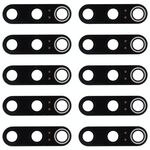 Obiettivo della fotocamera posteriore da 10 PC per Xiaomi Mi 9 (nero)