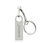 MicroDrive 64 GB USB 2.0 Disco U ad alta velocità impermeabile in metallo (grigio)
