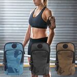 Borsa per telefono impermeabile con cinturino sportivo multifunzionale, consegna a colori casuali