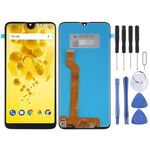 Schermo LCD TFT per Wiko View 3 con assemblaggio completo di digitalizzatore (nero)