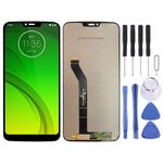 Schermo LCD TFT per Motorola MOTO G7 Power, versione UE con digitalizzatore assemblaggio completo (nero)
