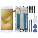 Schermo LCD OEM per Asus Zenfone 4 Max ZC520KL X00HD digitalizzatore assemblaggio completo con cornice (bianco)