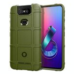 Custodia protettiva antiurto Custodia in silicone a copertura totale per Asus Zenfone 6 (verde militare)