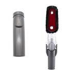 XD995 Kit testina di aspirazione antistatica pieghevole 2 in 1 per utensili portatili D928 D907 per aspirapolvere Dyson V6