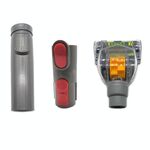 XD994 Strumento portatile 3 in 1 Kit testina di aspirazione anti acari D928 D931 D923 per aspirapolvere Dyson V6 / V7 / V8 / V10