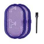XD938 Filtro 3 in 1 x 2 + Spazzola di pulizia per accessori per aspirapolvere Dyson DC30 / DC31 / DC44 / DC56