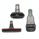 XD969 Spazzola rotonda 3 in 1 + Spazzola rigida + Spazzola da letto per aspirapolvere Dyson