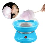 Macchina per caramelle in cotone elettrico, tappo: UE (blu)