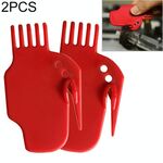 2 PCS Accessori per robot spazzanti universali Detergente per spazzole piatte per iRobot Roomba