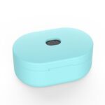 Custodia protettiva per scatola di ricarica in silicone per Xiaomi Redmi AirDots / AirDots S / AirDots 2 (verde menta)