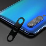 10D Copertura completa per telefono cellulare in metallo per fotocamera posteriore con anello di protezione per Xiaomi Mi 9 SE (nero)