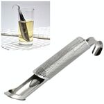 Colino da tè in acciaio inossidabile Incredibile design del tubo di infusore per il tè Touch Feel Good Strumento di supporto Filtro per infusore per cucchiaino da tè