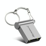 MiCRODATA 8 GB USB 2.0 per computer e auto Mini disco a due usi (grigio argento)