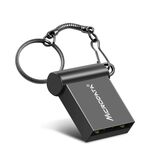 MiCRODATA 8 GB USB 2.0 per computer e auto Mini disco a due usi (nero)