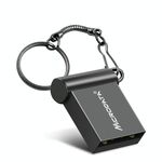 MiCRODATA 16 GB USB 2.0 per computer e auto Mini-U a due usi (nero)
