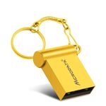 MiCRODATA 16 GB USB 2.0 per computer e auto Mini disco a due usi (oro)