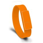 MicroDrive 32 GB USB 2.0 Fashion Bracelet Wristband U Disk (arancione)