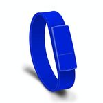 MicroDrive 64 GB USB 2.0 Braccialetto Fashion Braccialetto U Disco (blu)
