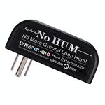 LINEPAUDIO B983 AC Ground Circuit No-Hum Buzz Eliminator, Spina USA (Nero)