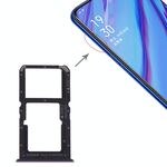 Per OPPO A9 vassoio per scheda SIM + scheda SIM / scheda Micro SD (blu)
