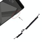 Pulsante di accensione e pulsante di controllo del volume per Xiaomi Redmi Note 4X (nero)