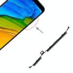 Pulsante di accensione e pulsante di controllo del volume per Xiaomi Redmi 5 Plus (nero)