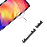 Pulsante di accensione e pulsante di controllo del volume per Xiaomi Redmi Note 7 Pro / Redmi Note 7 (nero)