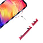 Pulsante di accensione e pulsante di controllo del volume per Xiaomi Redmi Note 7 Pro / Redmi Note 7 (rosso)