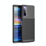 Custodia in TPU antiurto con struttura in fibra di carbonio serie Beetle per Sony Xperia 2 (nera)