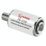 JS-210 5-2150 MHz Protezione delluminazione Coassiale Satellitare Coassiale TV Dispositivi di protezione della luce antenna satellitare Annester