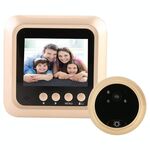Smart WiFi Video Campanello visivo, supporto per visione notturna e uscita di messaggi video e rilevamento del movimento, multilingue e scheda TF da 32 GB
