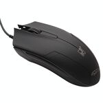 Mouse da gioco ottico cablato universale USB Chasing Leopard 119, lunghezza: 1,45 m (nero)