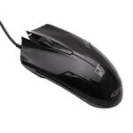 Mouse da gioco ottico cablato universale USB ZGB 119, lunghezza: 1,45 m (Jet Black)